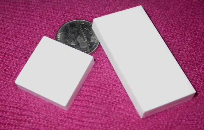Ceramic 1x1" Burr Stone
