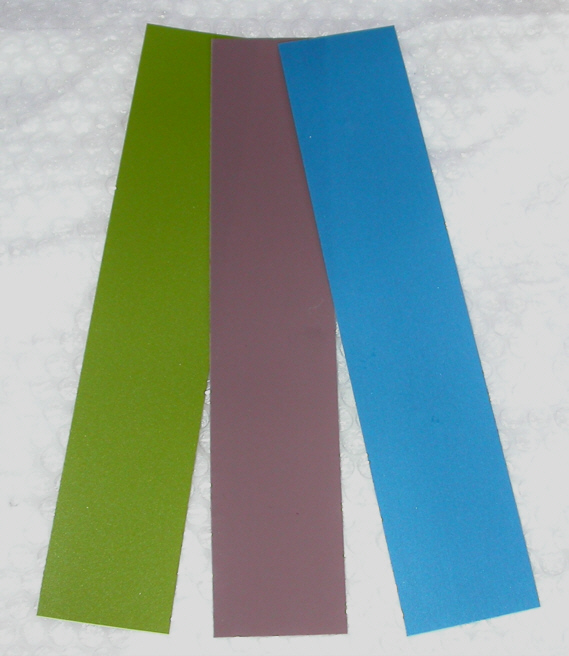 Polishing abrasive sheets individual