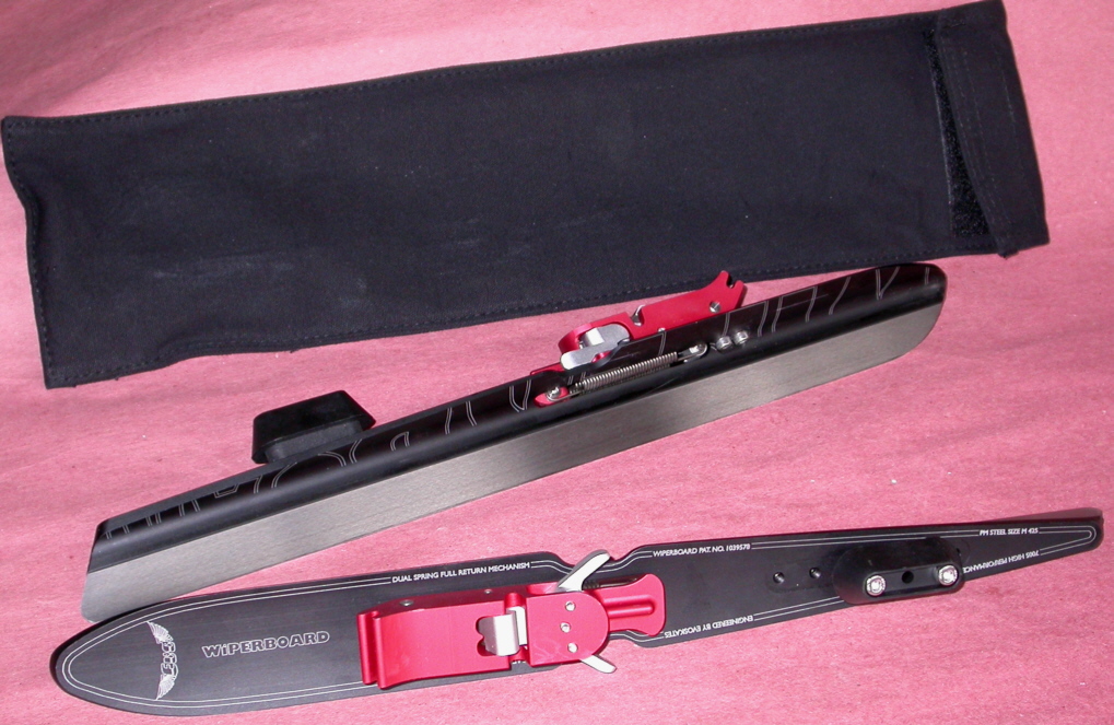 Wiperboard nordic ski boot skate